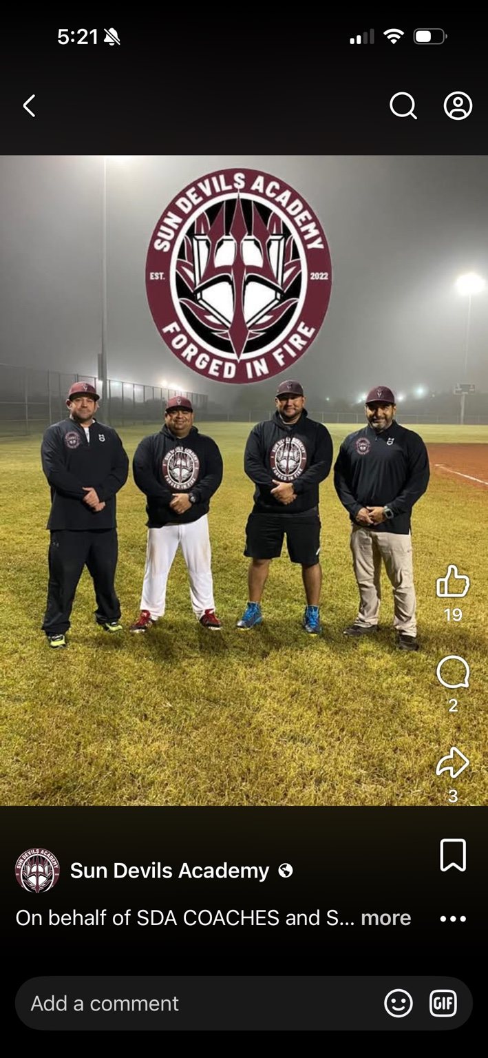 Sun Devils Academy coaching staff